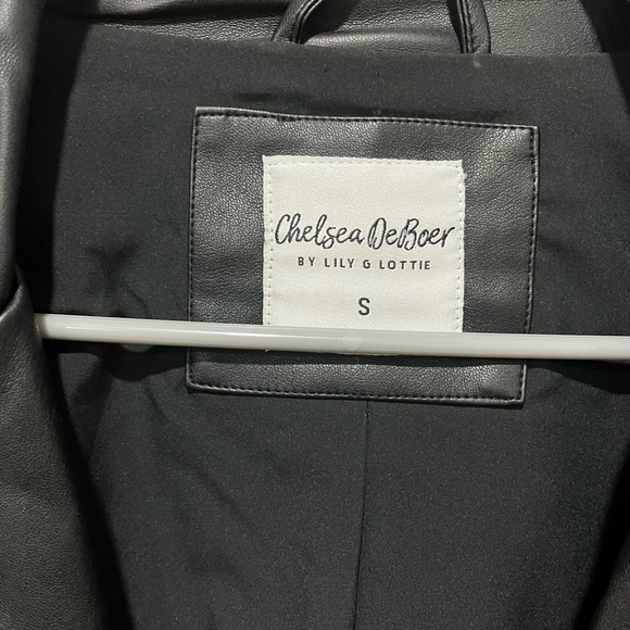 Chelsea DeBoer Faux Leather Moto Jacket - Picture 4 of 5